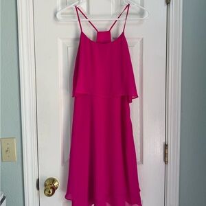 Gianni Bini Bold Pink Dress